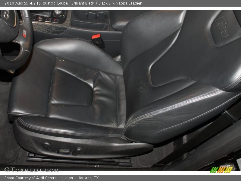 Brilliant Black / Black Silk Nappa Leather 2010 Audi S5 4.2 FSI quattro Coupe