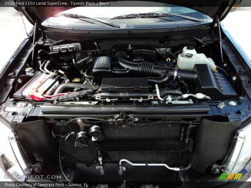 Tuxedo Black / Black 2010 Ford F150 Lariat SuperCrew