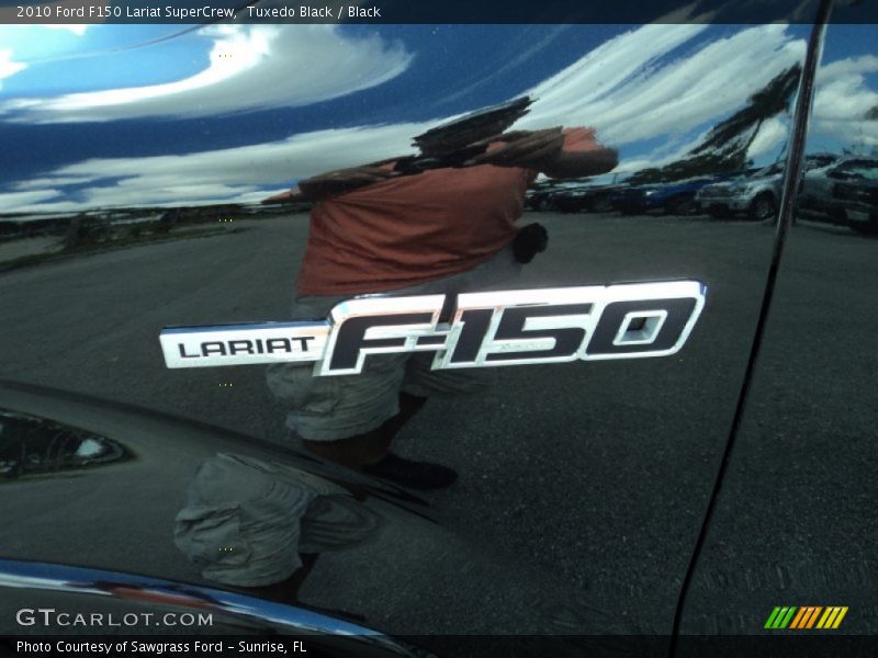 Tuxedo Black / Black 2010 Ford F150 Lariat SuperCrew