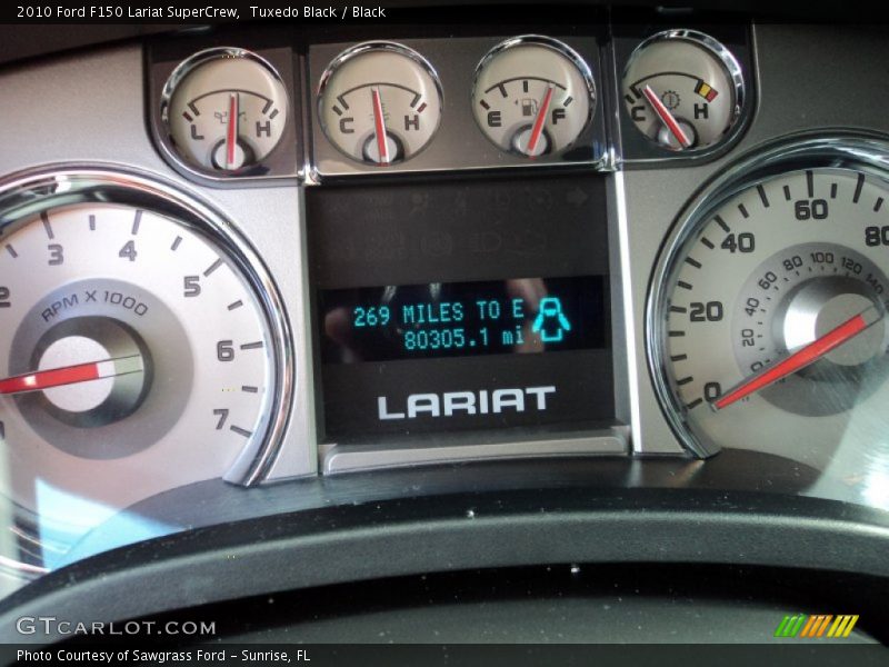 Tuxedo Black / Black 2010 Ford F150 Lariat SuperCrew