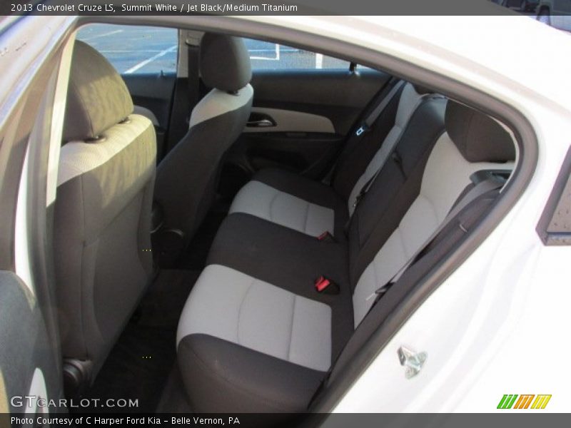 Summit White / Jet Black/Medium Titanium 2013 Chevrolet Cruze LS