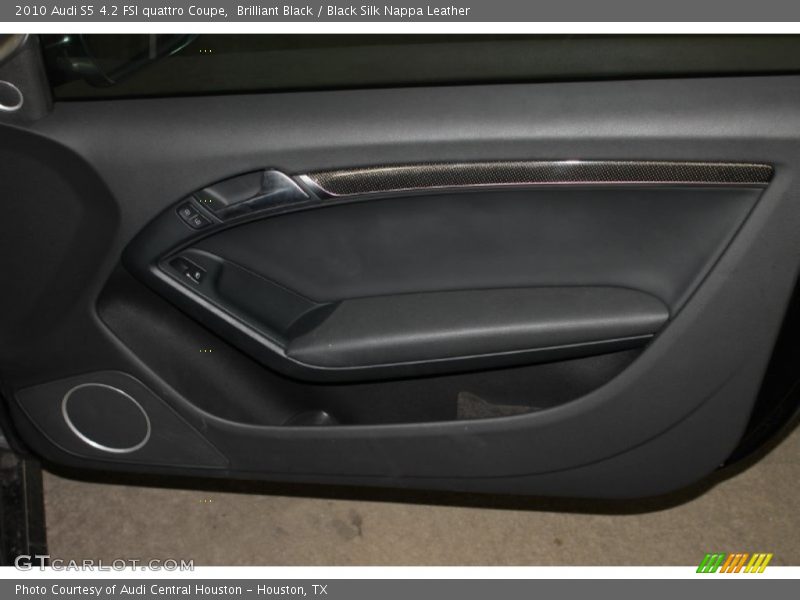 Brilliant Black / Black Silk Nappa Leather 2010 Audi S5 4.2 FSI quattro Coupe