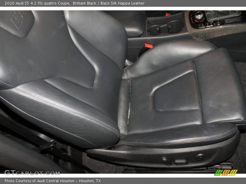 Brilliant Black / Black Silk Nappa Leather 2010 Audi S5 4.2 FSI quattro Coupe