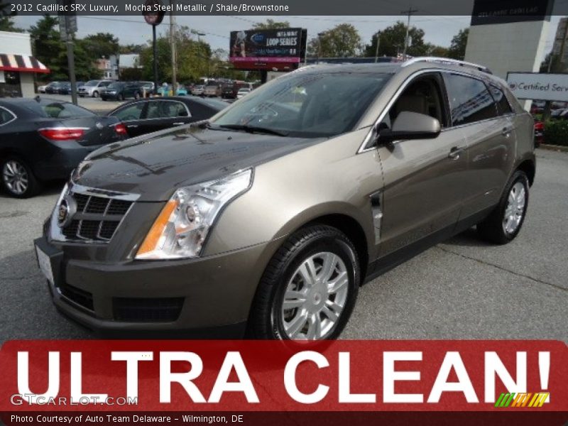 Mocha Steel Metallic / Shale/Brownstone 2012 Cadillac SRX Luxury