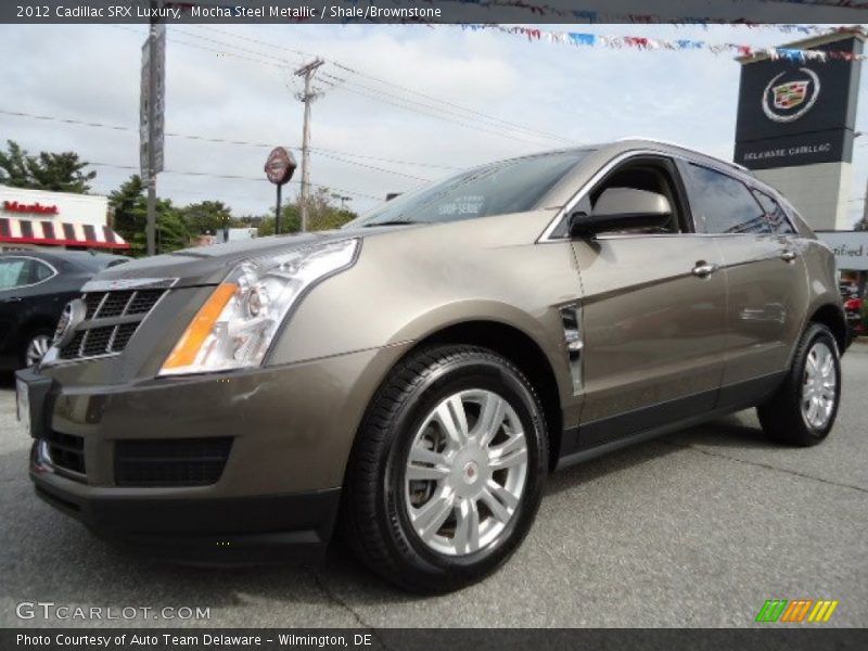 Mocha Steel Metallic / Shale/Brownstone 2012 Cadillac SRX Luxury