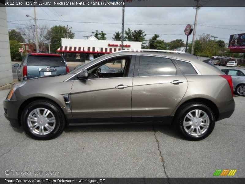 Mocha Steel Metallic / Shale/Brownstone 2012 Cadillac SRX Luxury