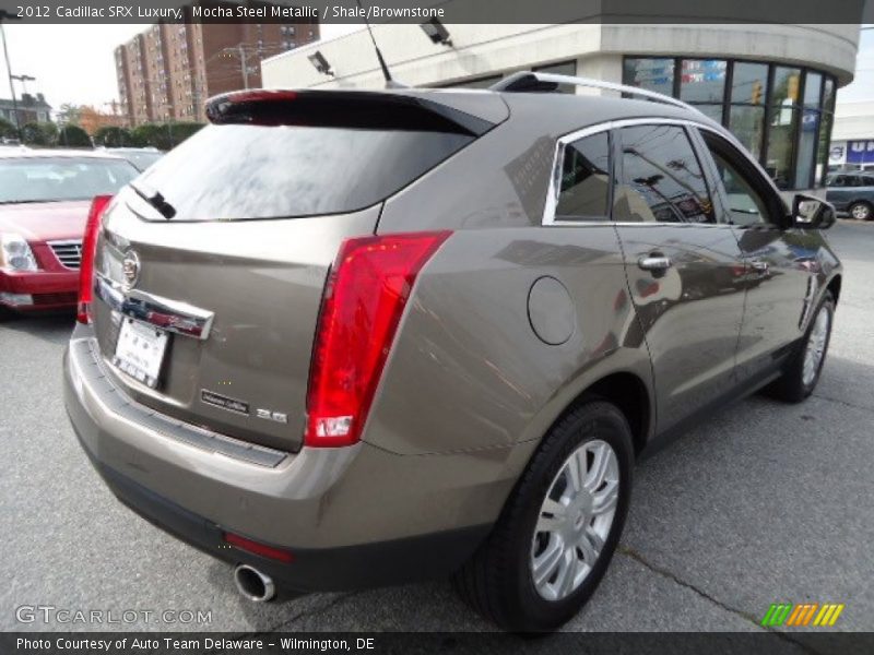 Mocha Steel Metallic / Shale/Brownstone 2012 Cadillac SRX Luxury