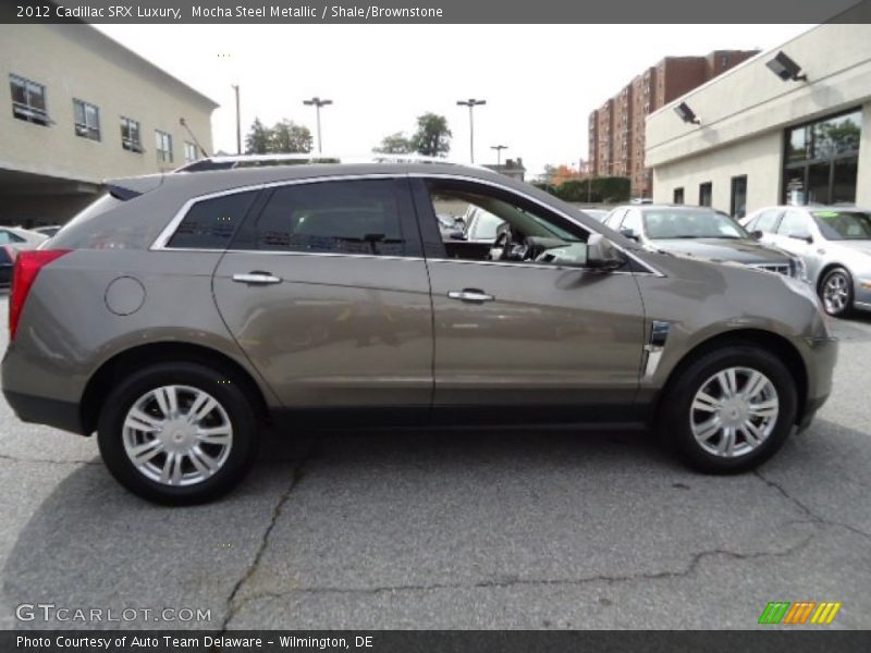 Mocha Steel Metallic / Shale/Brownstone 2012 Cadillac SRX Luxury