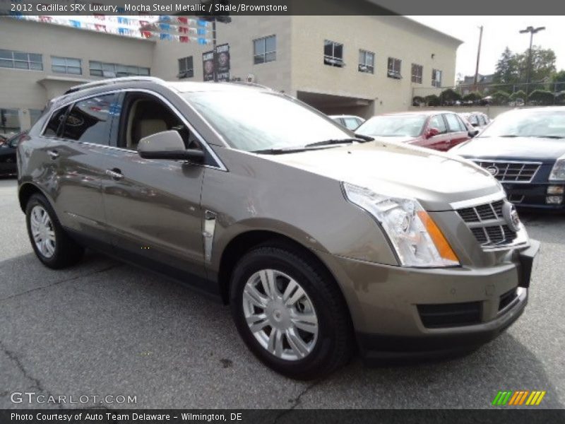 Mocha Steel Metallic / Shale/Brownstone 2012 Cadillac SRX Luxury