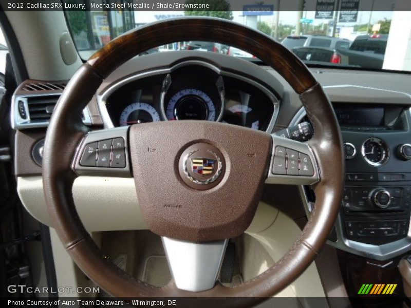 Mocha Steel Metallic / Shale/Brownstone 2012 Cadillac SRX Luxury