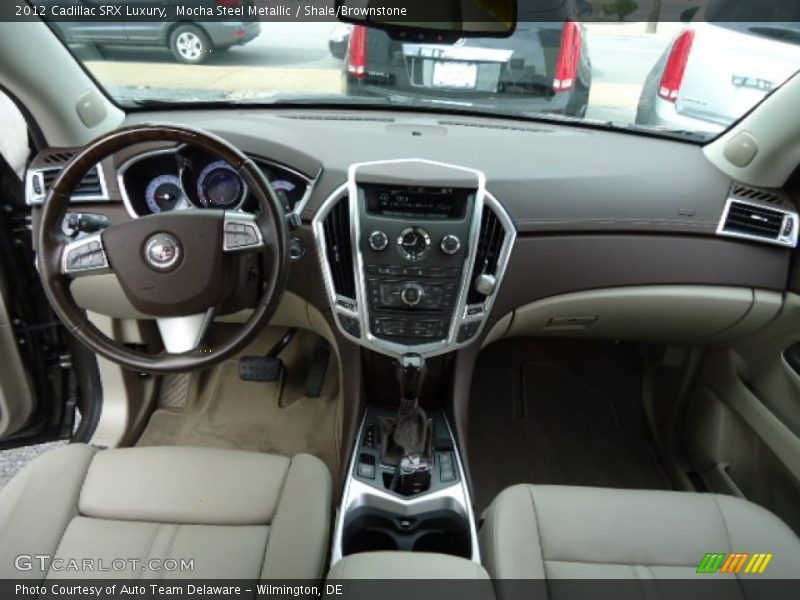 Mocha Steel Metallic / Shale/Brownstone 2012 Cadillac SRX Luxury