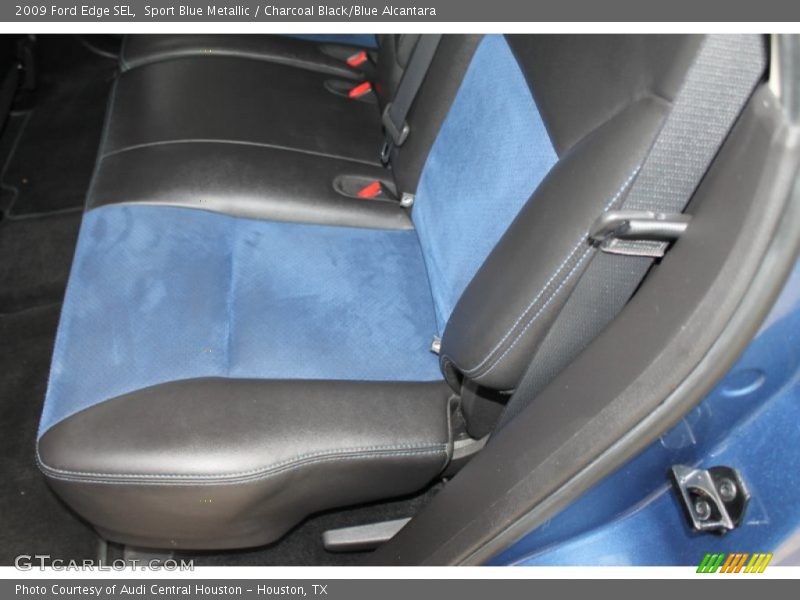 Rear Seat of 2009 Edge SEL