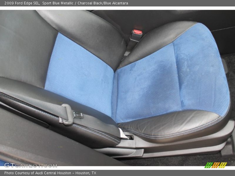 Front Seat of 2009 Edge SEL