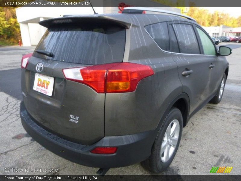 Pyrite Mica / Black 2013 Toyota RAV4 XLE AWD