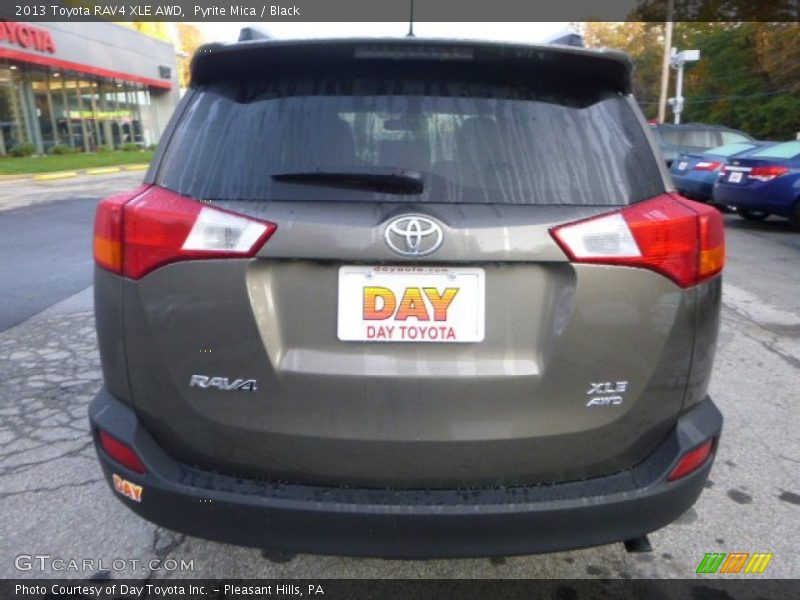 Pyrite Mica / Black 2013 Toyota RAV4 XLE AWD