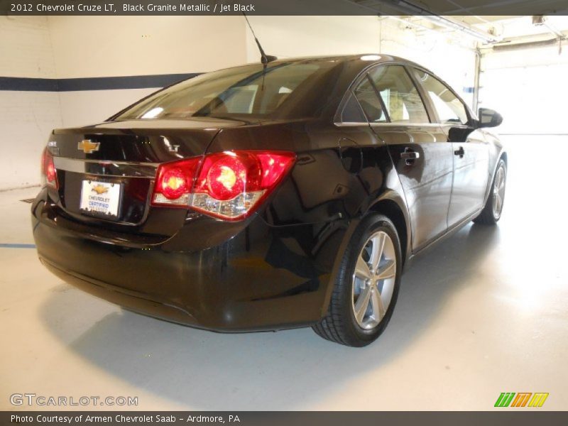 Black Granite Metallic / Jet Black 2012 Chevrolet Cruze LT