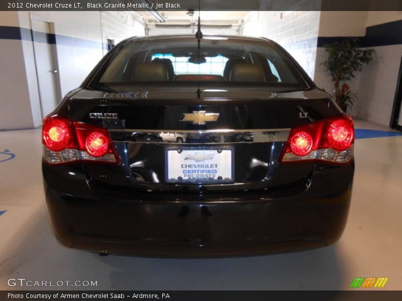 Black Granite Metallic / Jet Black 2012 Chevrolet Cruze LT