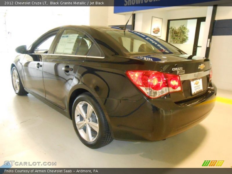 Black Granite Metallic / Jet Black 2012 Chevrolet Cruze LT