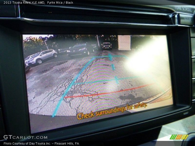 Pyrite Mica / Black 2013 Toyota RAV4 XLE AWD
