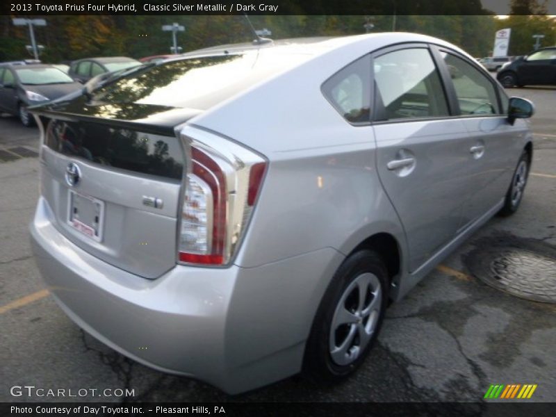 Classic Silver Metallic / Dark Gray 2013 Toyota Prius Four Hybrid