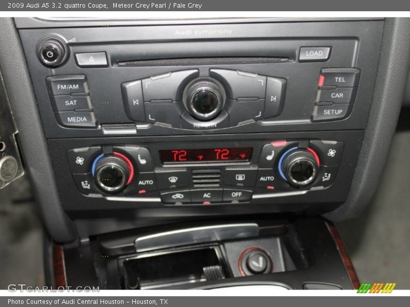 Meteor Grey Pearl / Pale Grey 2009 Audi A5 3.2 quattro Coupe