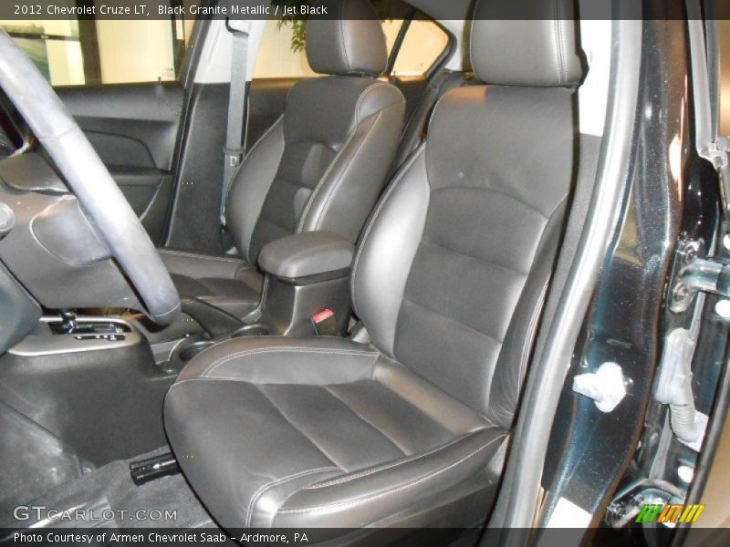 Black Granite Metallic / Jet Black 2012 Chevrolet Cruze LT