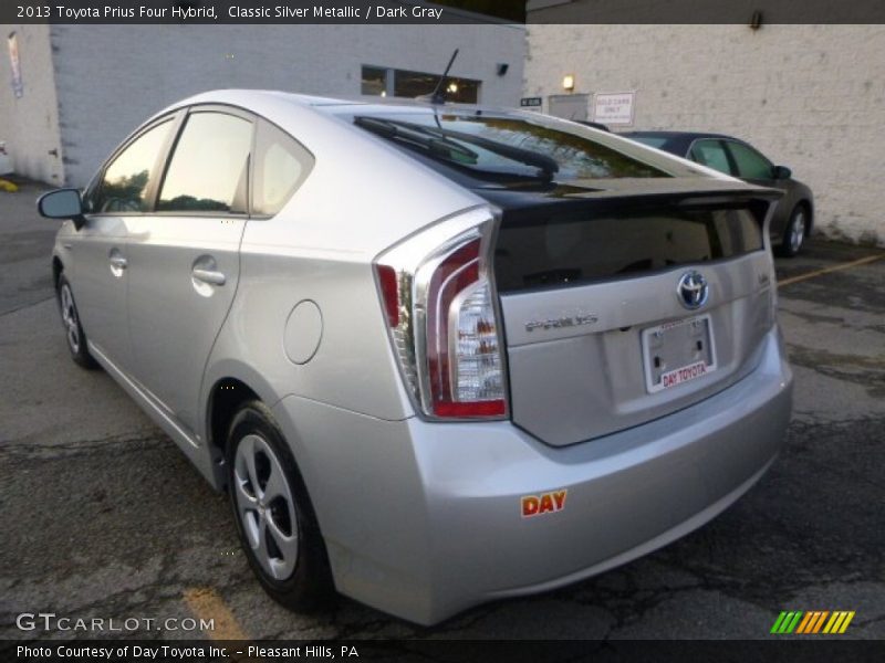 Classic Silver Metallic / Dark Gray 2013 Toyota Prius Four Hybrid