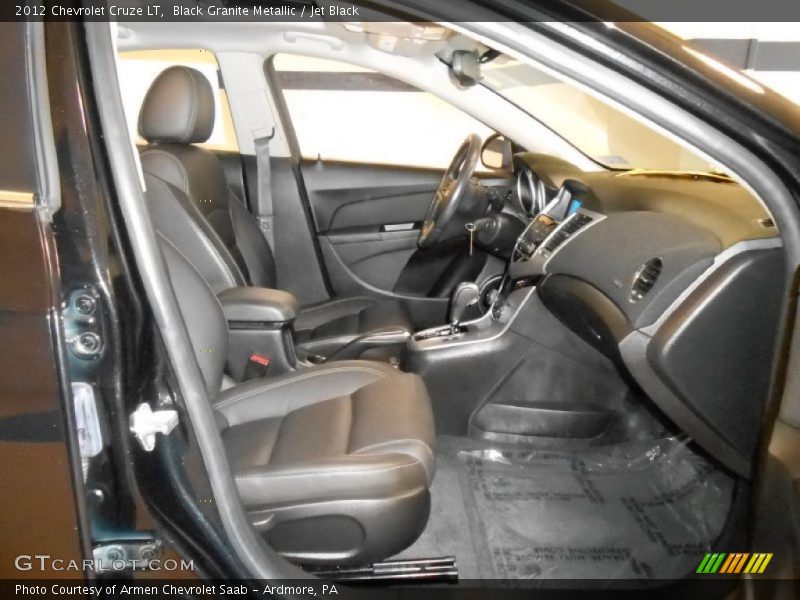 Black Granite Metallic / Jet Black 2012 Chevrolet Cruze LT