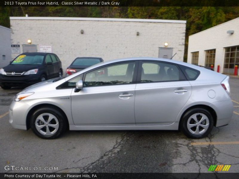 Classic Silver Metallic / Dark Gray 2013 Toyota Prius Four Hybrid