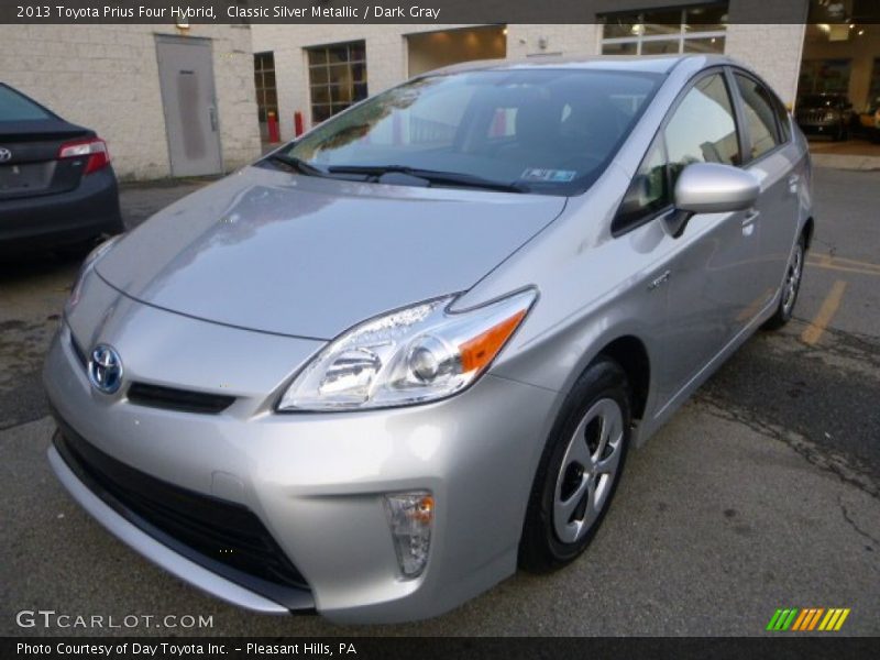 Classic Silver Metallic / Dark Gray 2013 Toyota Prius Four Hybrid