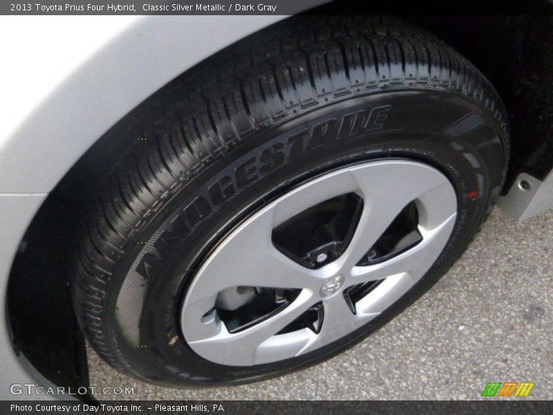 Classic Silver Metallic / Dark Gray 2013 Toyota Prius Four Hybrid