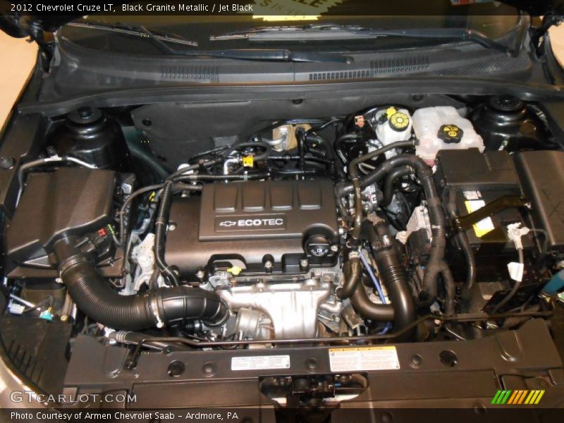 Black Granite Metallic / Jet Black 2012 Chevrolet Cruze LT