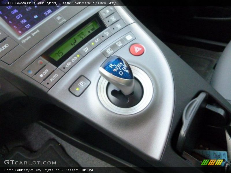 Classic Silver Metallic / Dark Gray 2013 Toyota Prius Four Hybrid