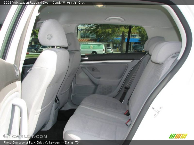 Candy White / Art Grey 2008 Volkswagen Rabbit 4 Door