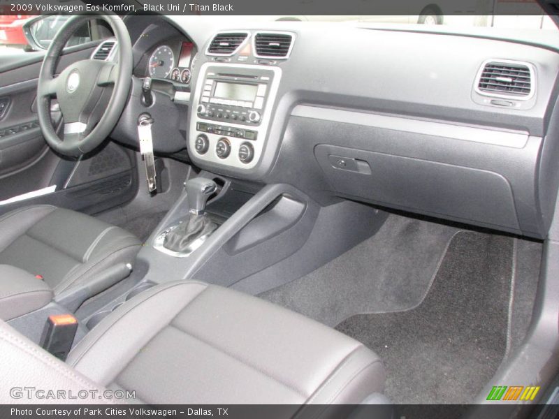 Black Uni / Titan Black 2009 Volkswagen Eos Komfort