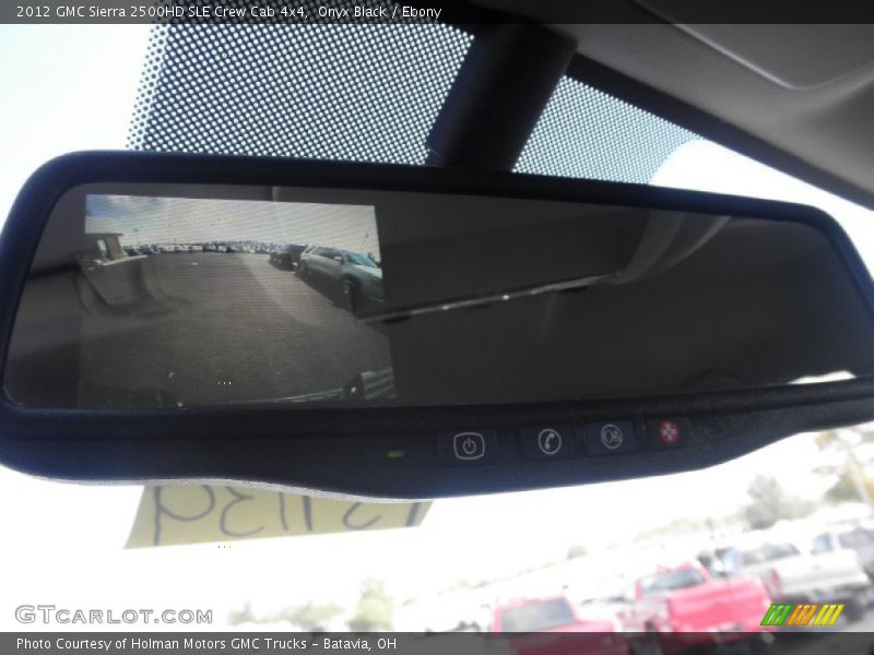 Onyx Black / Ebony 2012 GMC Sierra 2500HD SLE Crew Cab 4x4