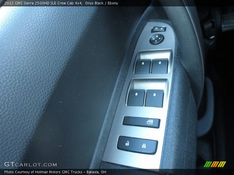 Onyx Black / Ebony 2012 GMC Sierra 2500HD SLE Crew Cab 4x4