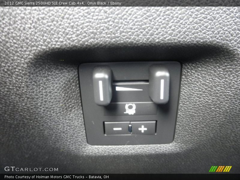 Onyx Black / Ebony 2012 GMC Sierra 2500HD SLE Crew Cab 4x4