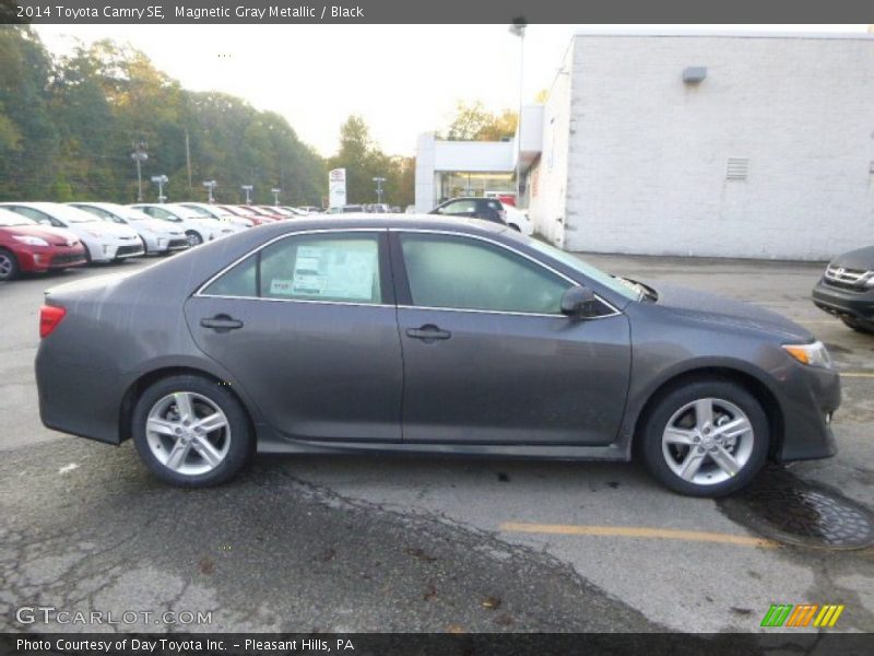 Magnetic Gray Metallic / Black 2014 Toyota Camry SE