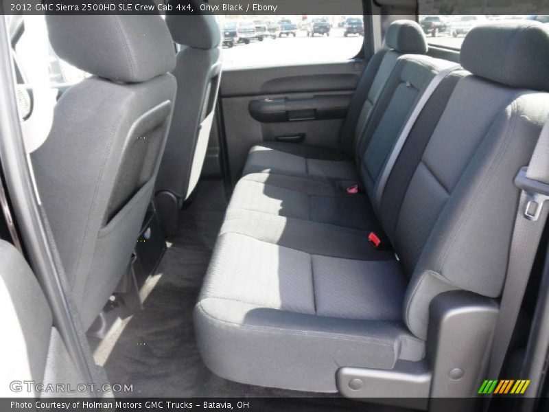 Onyx Black / Ebony 2012 GMC Sierra 2500HD SLE Crew Cab 4x4