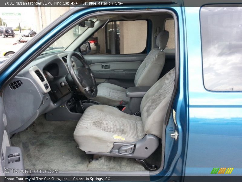 Front Seat of 2001 Frontier SE V6 King Cab 4x4
