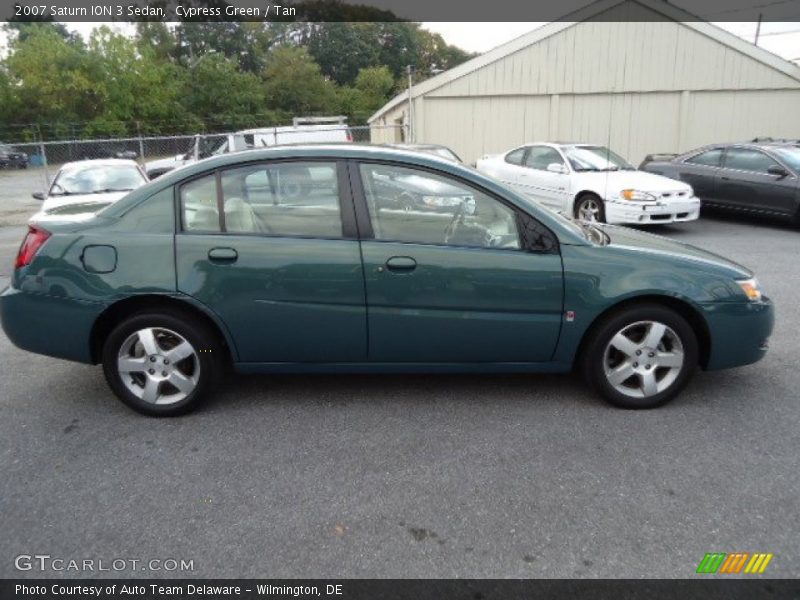  2007 ION 3 Sedan Cypress Green