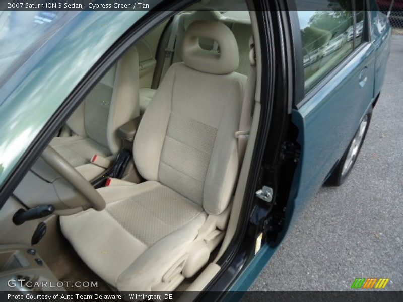 Front Seat of 2007 ION 3 Sedan