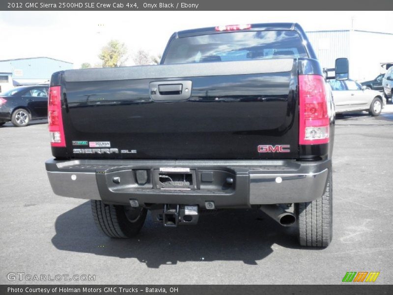 Onyx Black / Ebony 2012 GMC Sierra 2500HD SLE Crew Cab 4x4