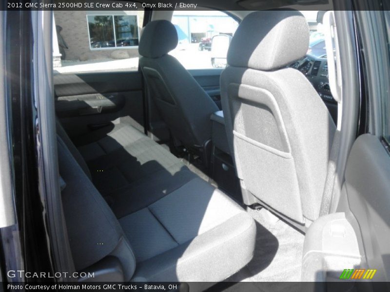 Onyx Black / Ebony 2012 GMC Sierra 2500HD SLE Crew Cab 4x4