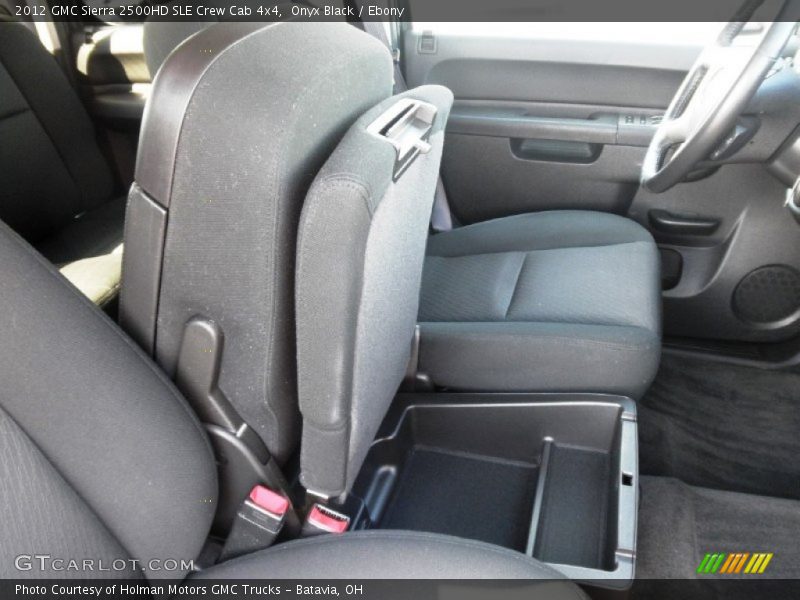 Onyx Black / Ebony 2012 GMC Sierra 2500HD SLE Crew Cab 4x4