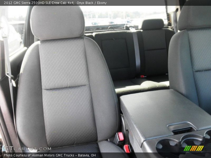 Onyx Black / Ebony 2012 GMC Sierra 2500HD SLE Crew Cab 4x4