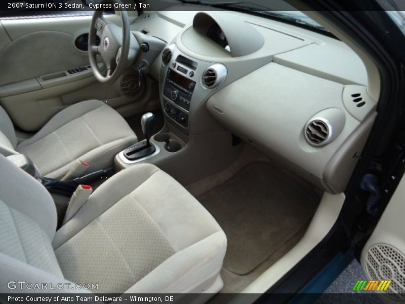  2007 ION 3 Sedan Tan Interior