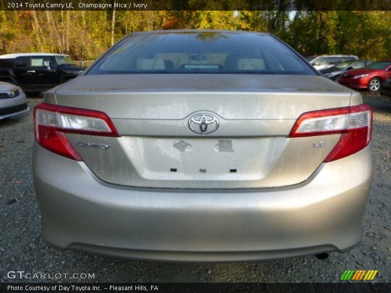 Champagne Mica / Ivory 2014 Toyota Camry LE