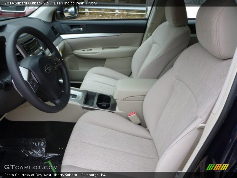Deep Indigo Pearl / Ivory 2014 Subaru Outback 2.5i